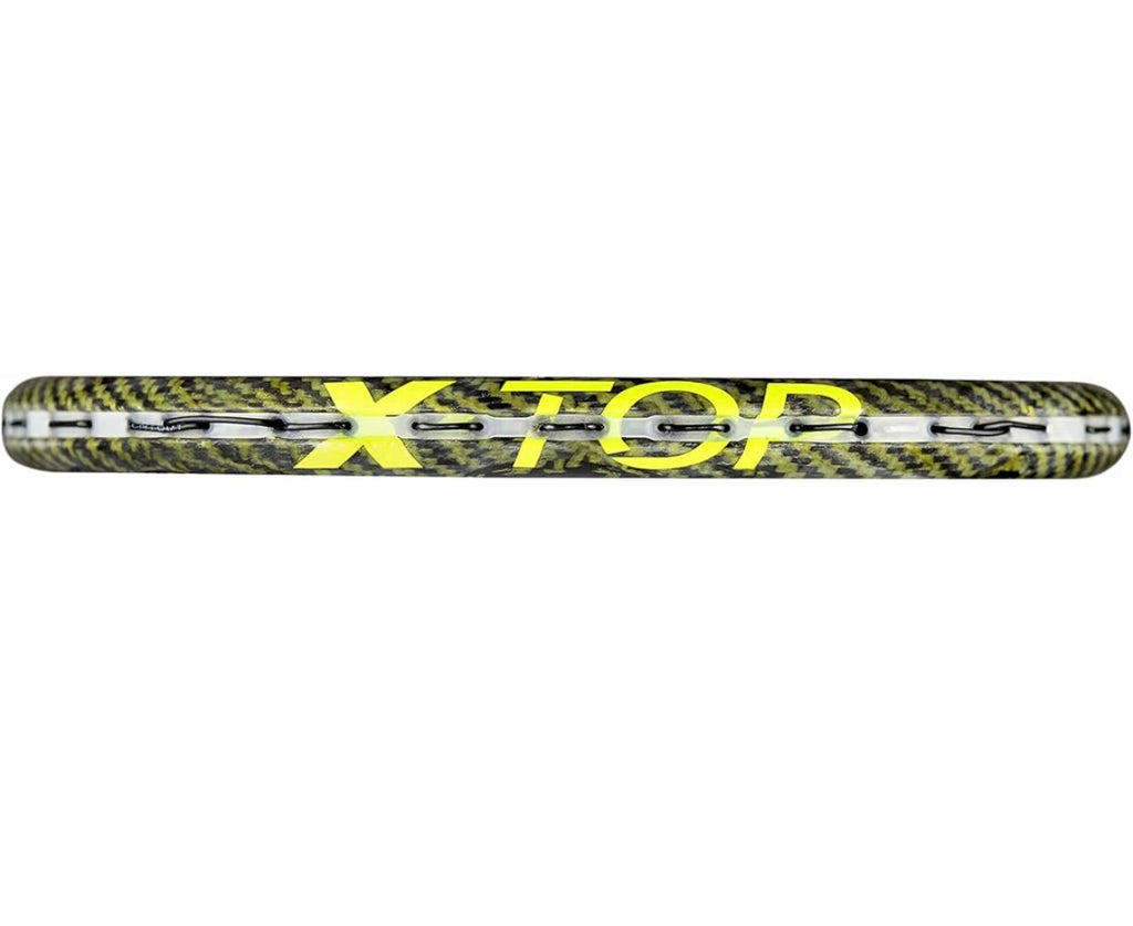 Top view of the Tecnifibre Carboflex X-TOP 125NS