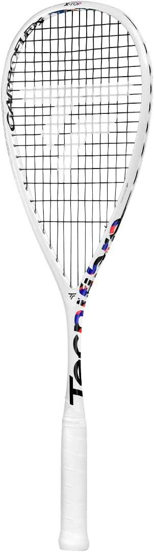 Tecnifibre Carboflex X-TOP V2 125 Squash Racquet - full view
