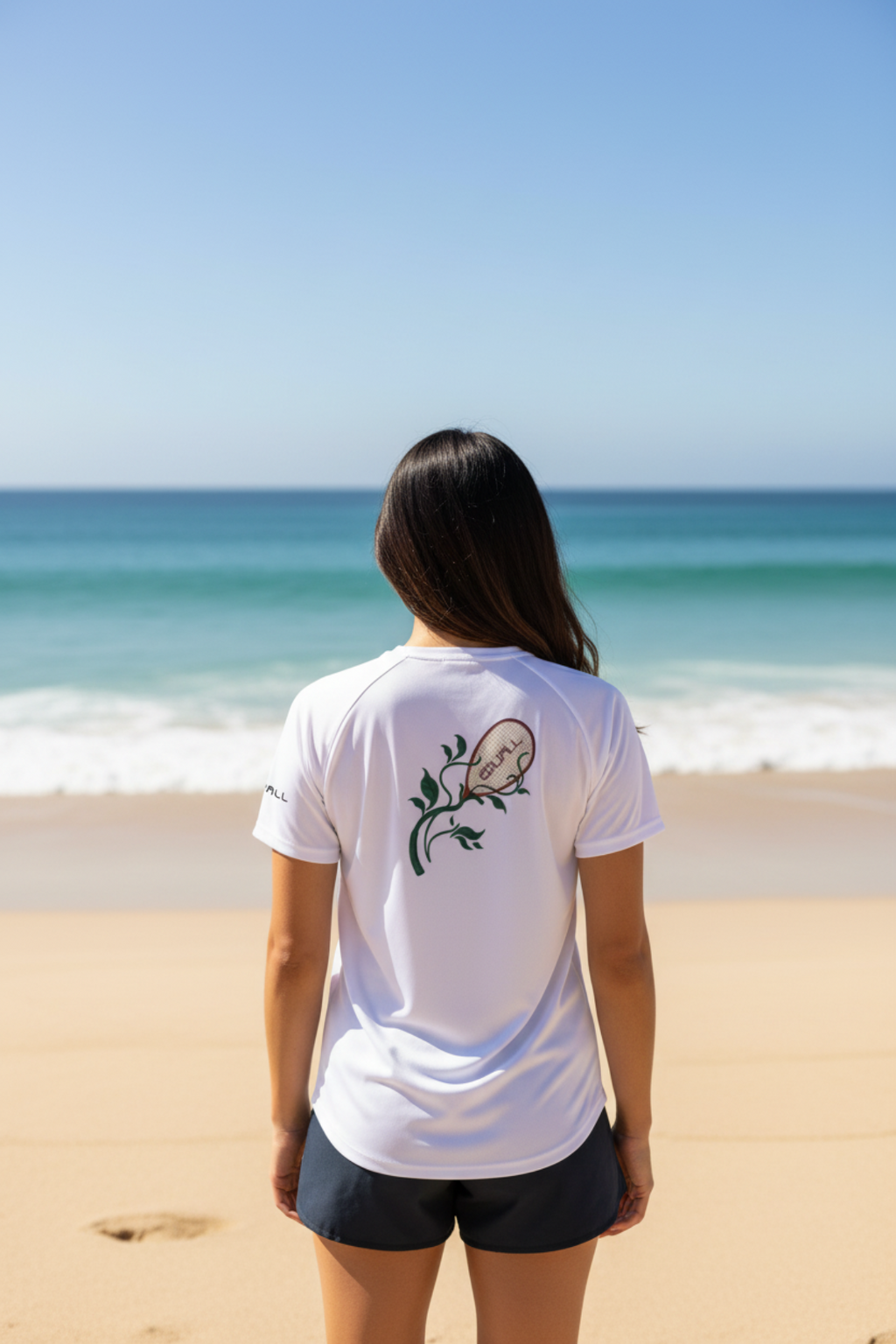 Female back beach corrected