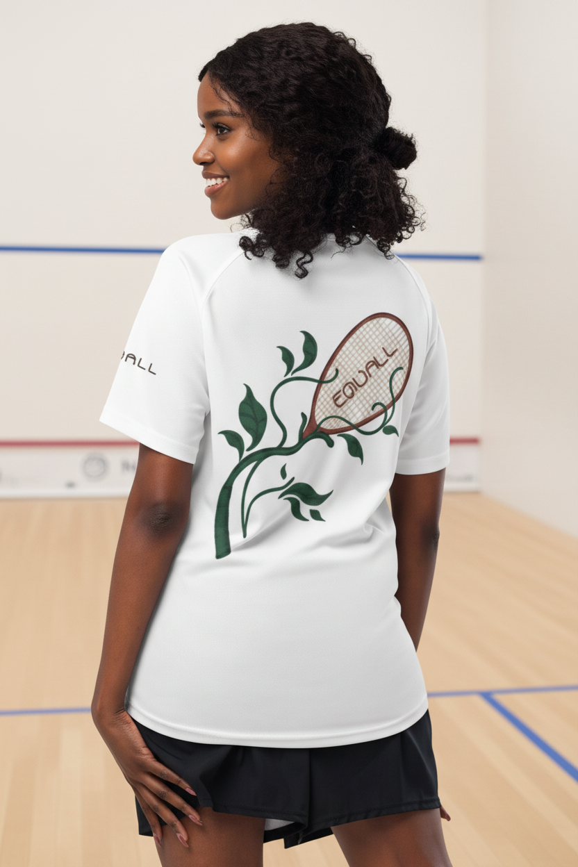 Vine Racquet Tee - Back Shot
