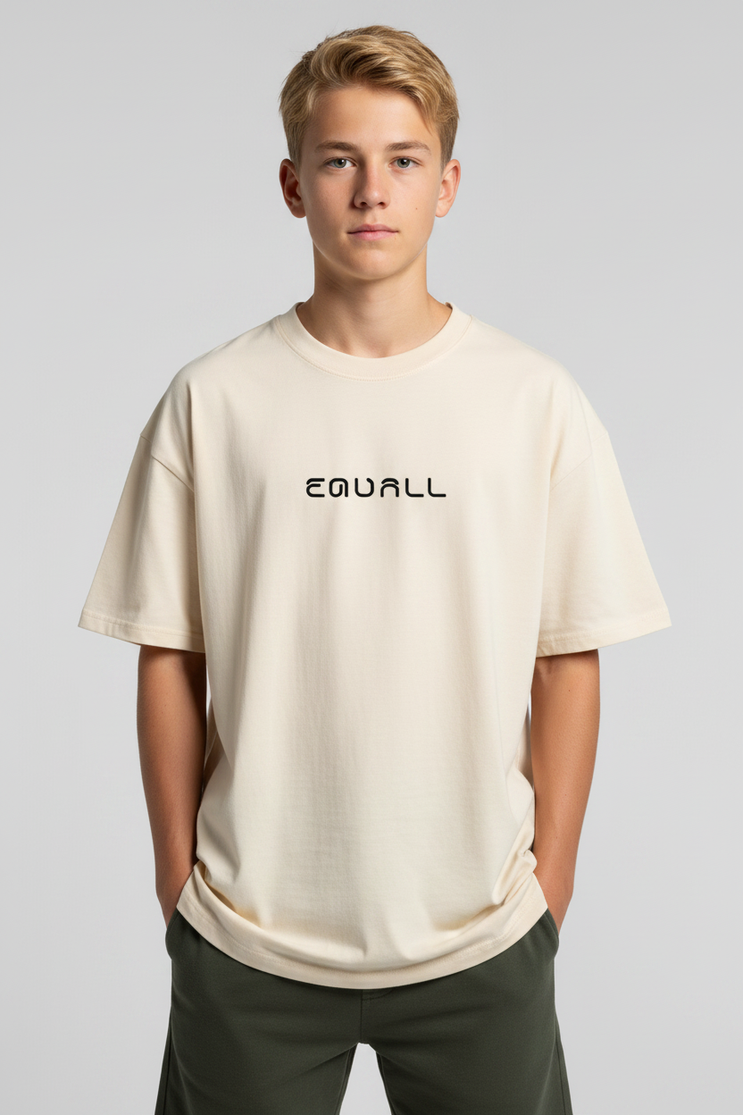 Youth Ecru Tee - Front